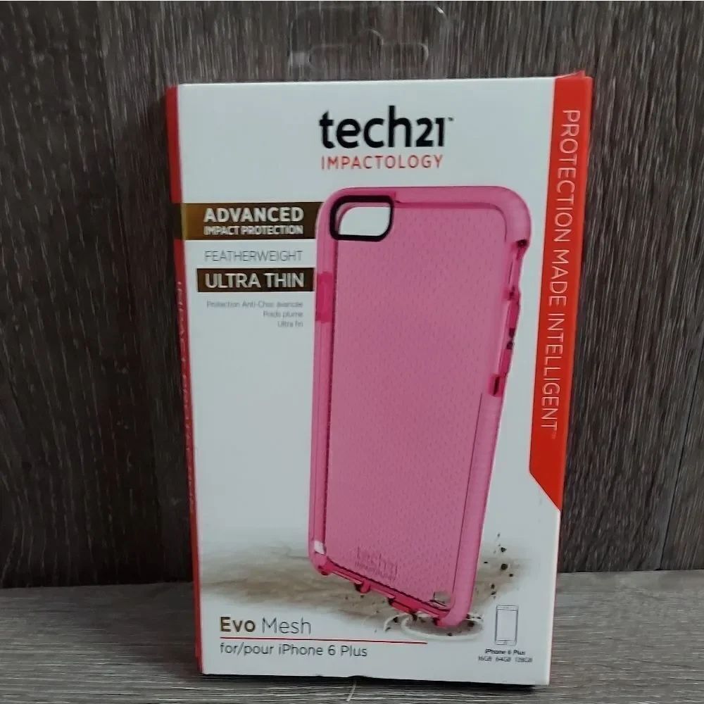 Tech21 Evo Mesh Iphone 6 Plus Pink Case